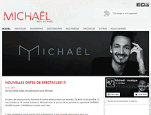 Tablet Screenshot of michaelmusique.com